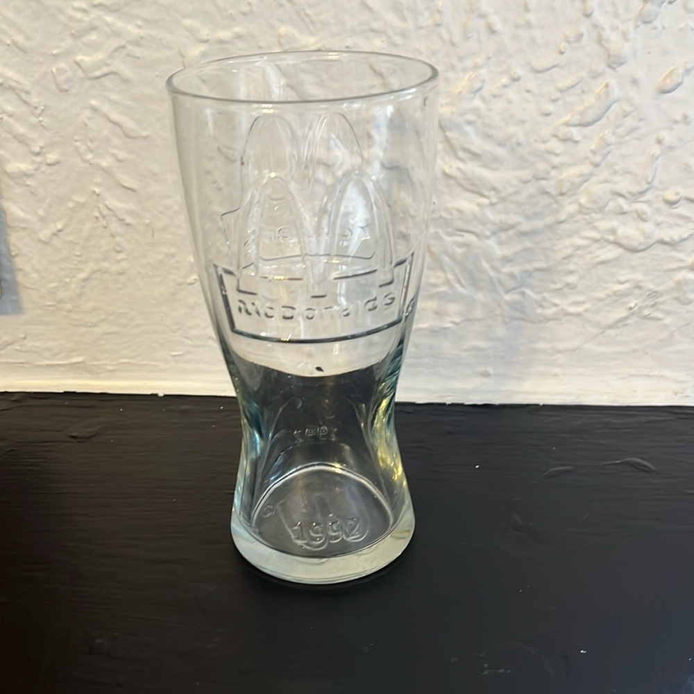 McDonald’s 18 oz glass